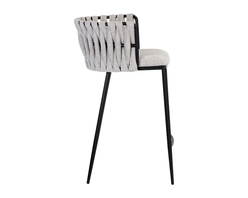 Sarai Counter Stool - Belfast Heather Grey