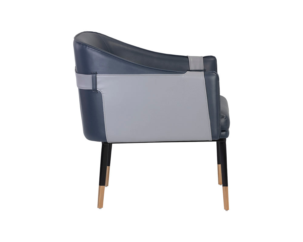 Carter Lounge Chair - Napa Thunder / Napa Slate