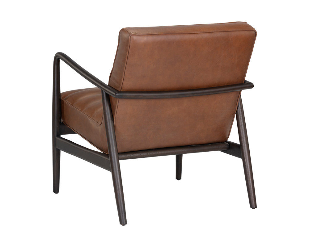 Lyric Lounge Chair - Vintage Caramel Leather