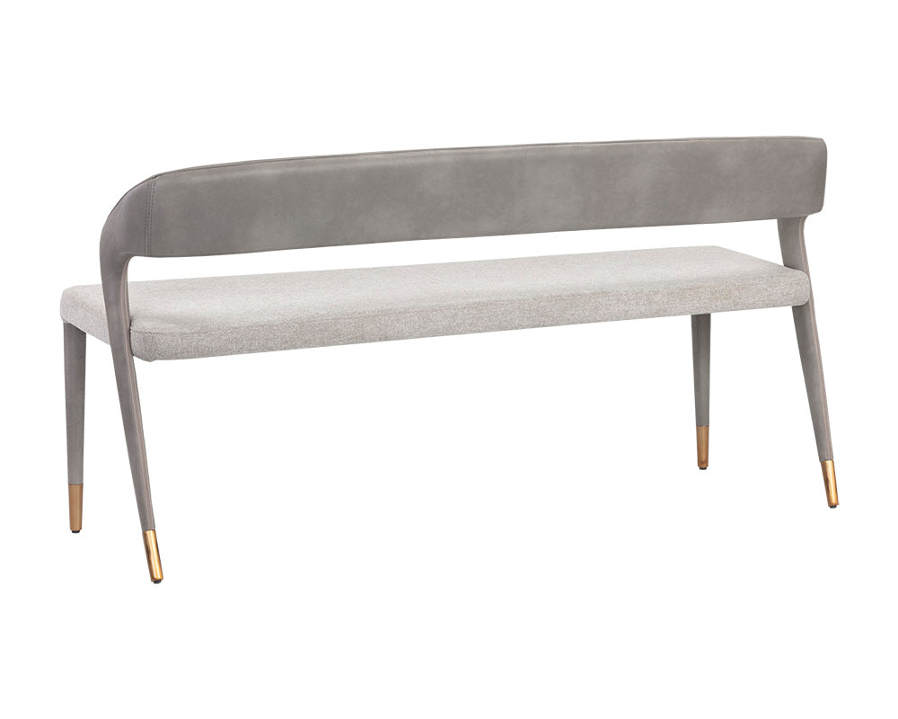 Madura Banquette - Belfast Heather Grey / Bravo Metal