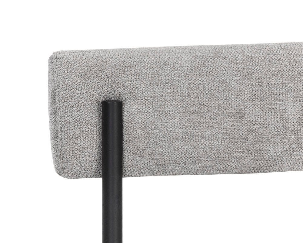 Seneca Dining Chair - Black - Polo Club Stone