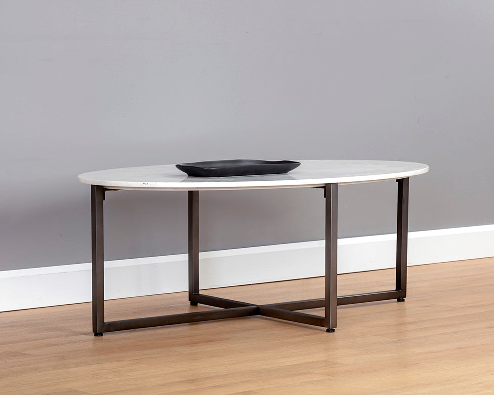 Kiara Coffee Table - Oval
