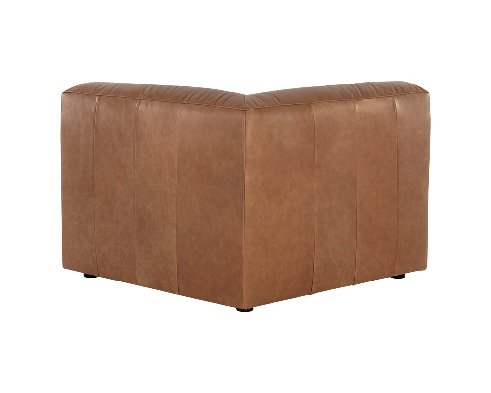 Watson Modular - Corner Chair - Marseille Camel Leather