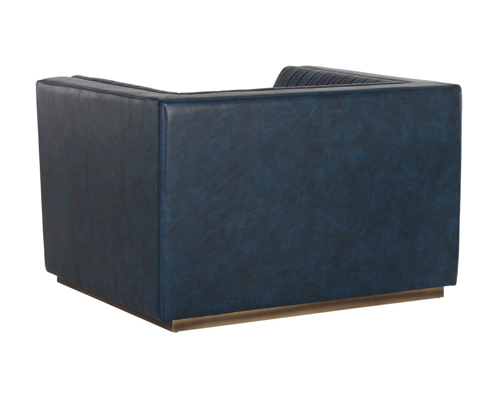 Bradley Armchair - Vintage Blue