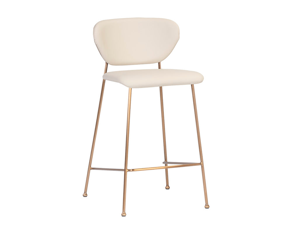 Odesa Counter Stool - Dillon Cream