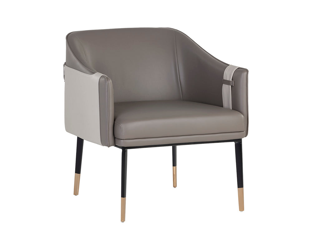 Carter Lounge Chair - Napa Taupe / Napa Stone