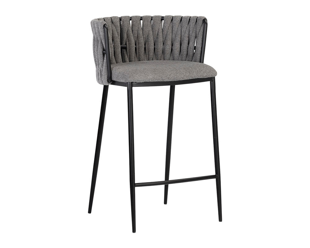 Sarai Counter Stool - Belfast Koala Grey