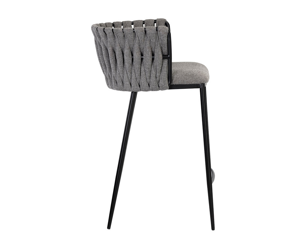 Sarai Counter Stool - Belfast Koala Grey