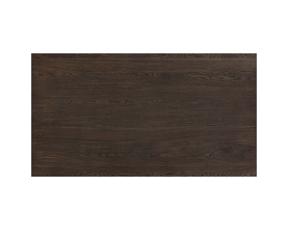 Thanus Dining Table - Brown Oak - 72"