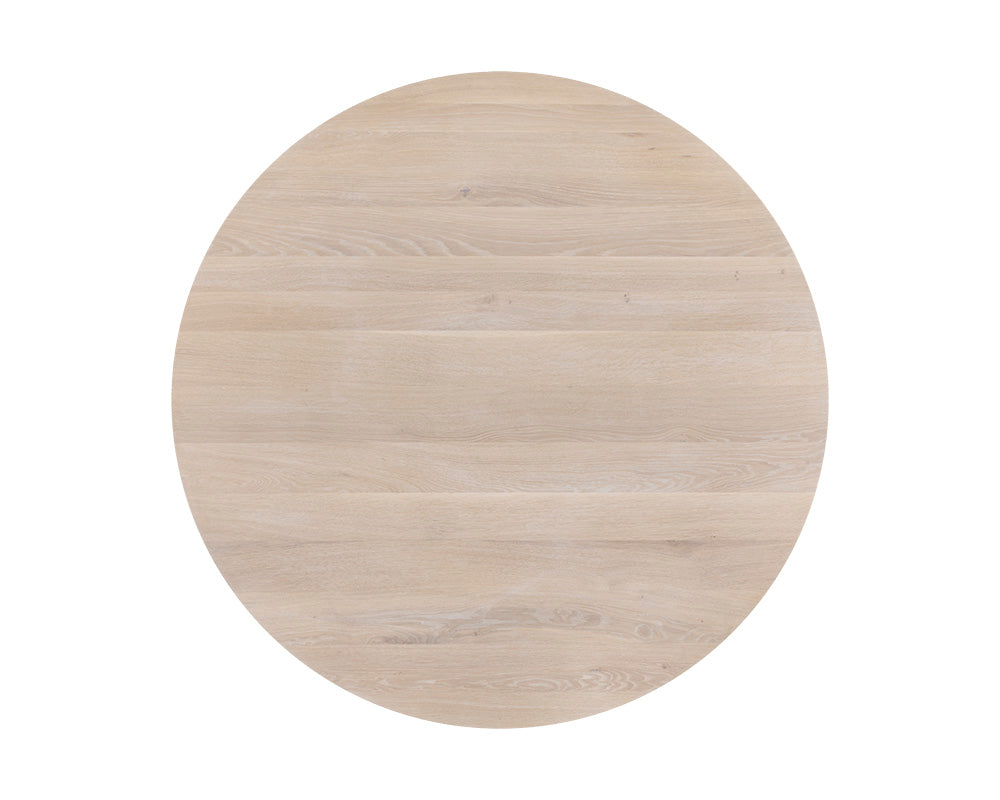 Althea Dining Table - Round - Light Oak - 54"