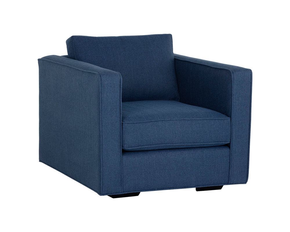 Adrian Armchair - Liv Indigo