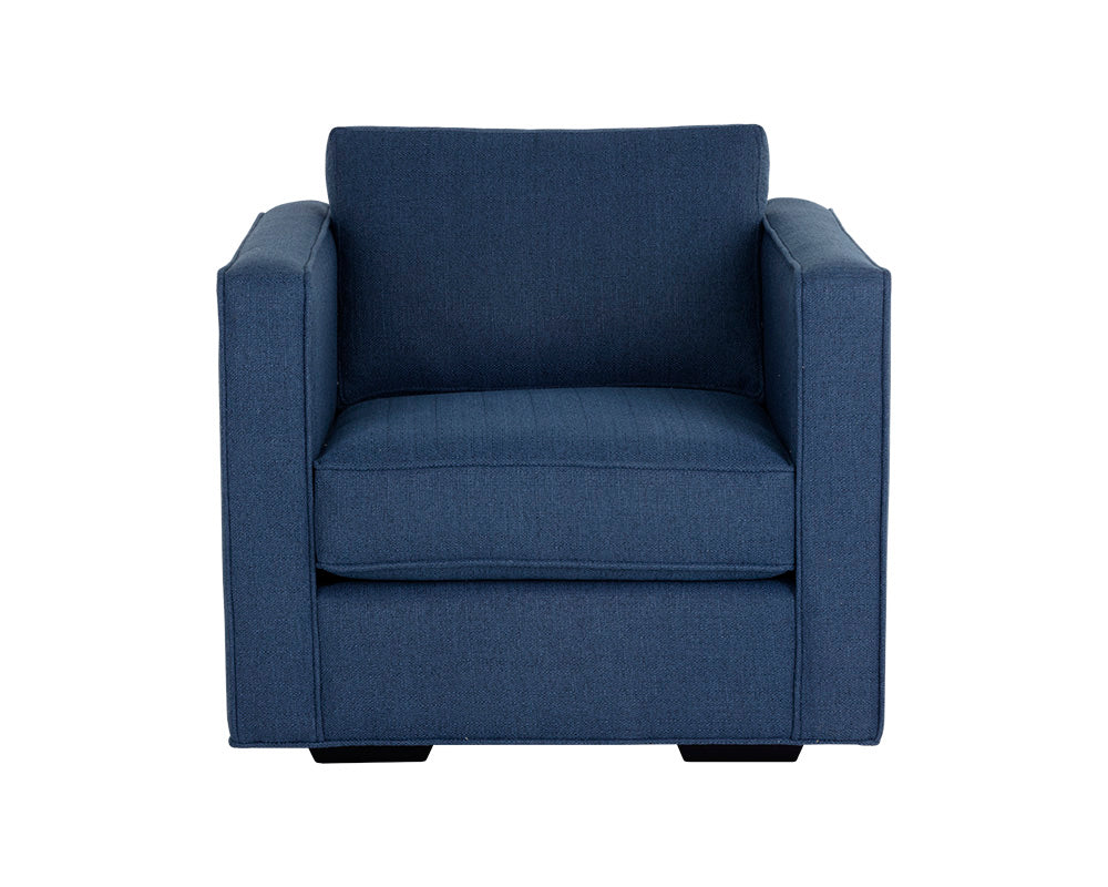 Adrian Armchair - Liv Indigo