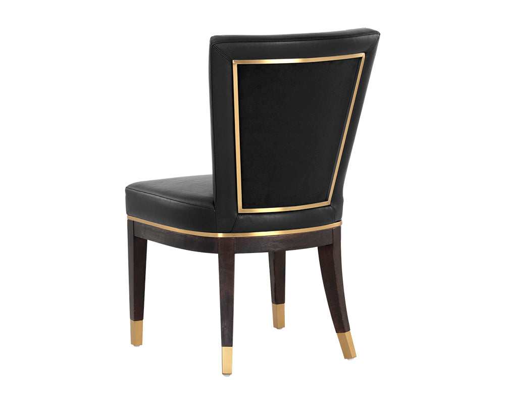 Alister Dining Chair - Bravo Black / Abbington Black