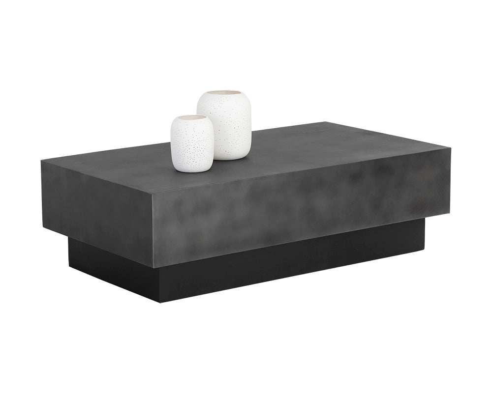 Blakely Coffee Table - Gunmetal