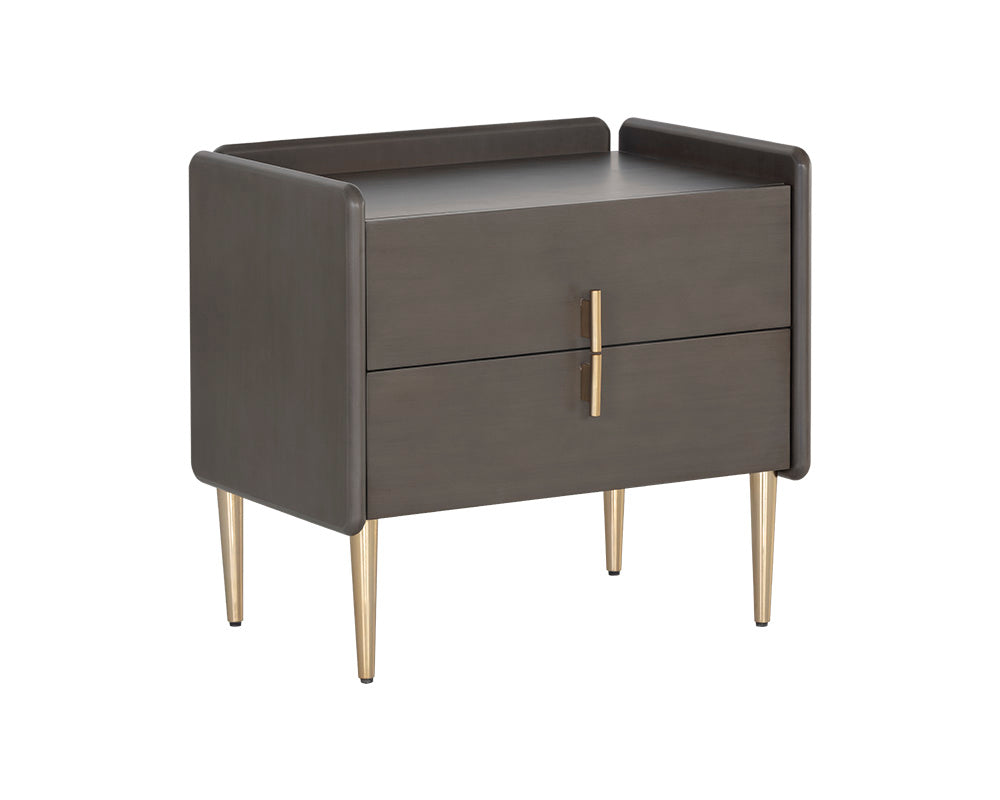 Moretti Nightstand - Tundra Grey