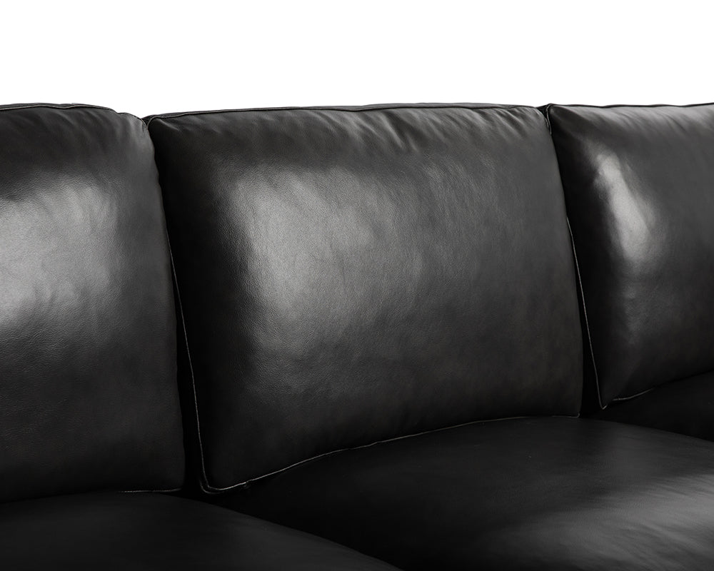 Richmond Sofa - Brentwood Charcoal Leather
