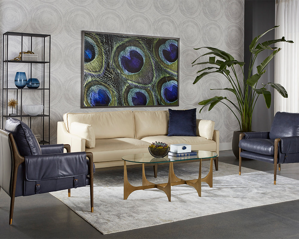 Mackenzie Sofa - Astoria Cream Leather