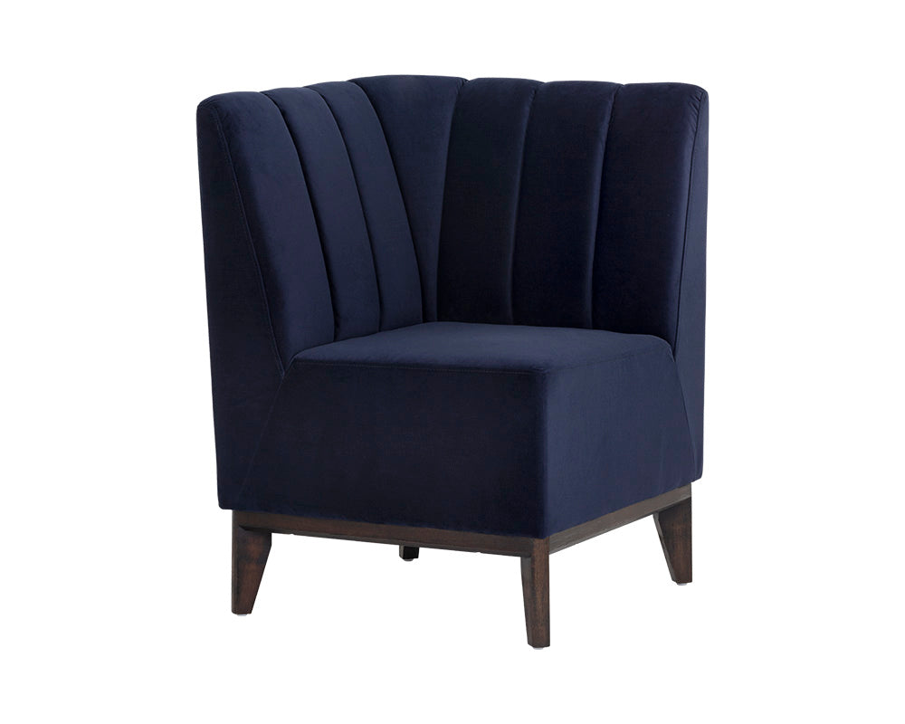 Kosovo Modular Banquette - Corner Seat - Abbington Navy