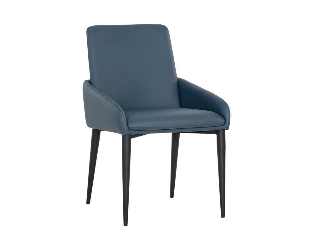 Carlo Dining Armchair - Black - Dillon Thunder