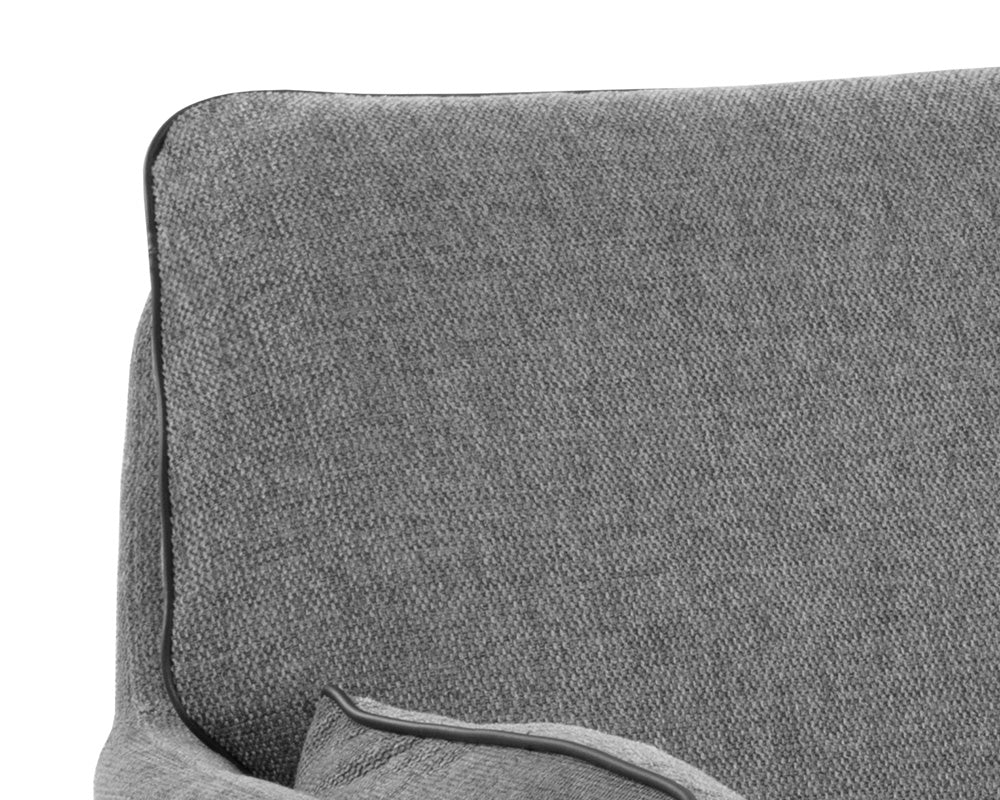 Florelle Swivel Lounge Chair - Belfast Koala Grey