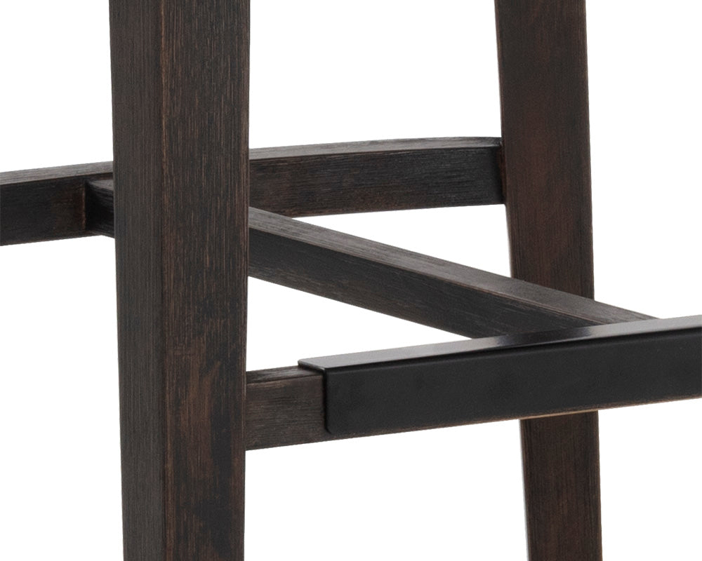 Alister Counter Stool - Bravo Black / Abbington Black