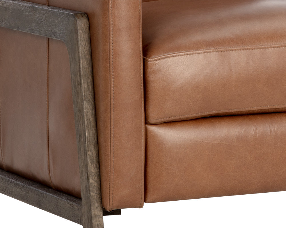 Brandon Recliner - Shalimar Tobacco Leather