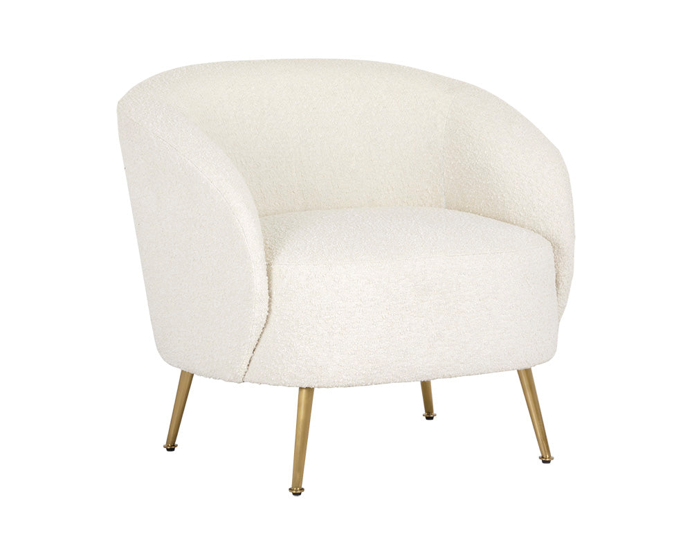 Clea Lounge Chair - Altro White