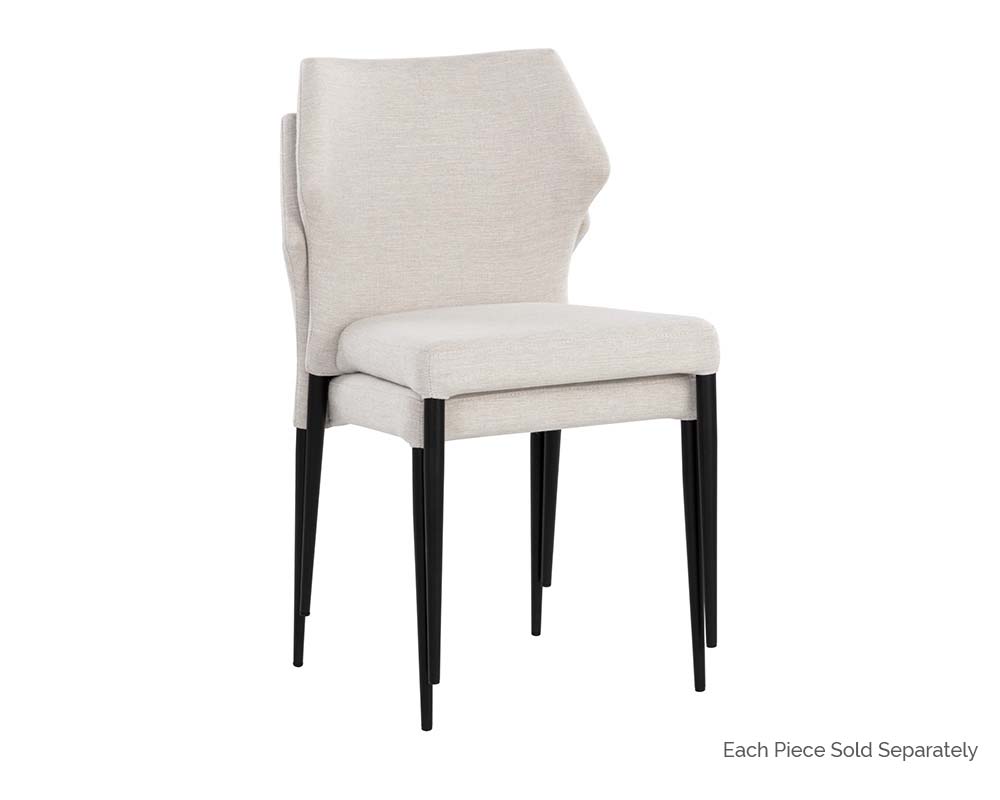 James Stackable Dining Chair - City Beige