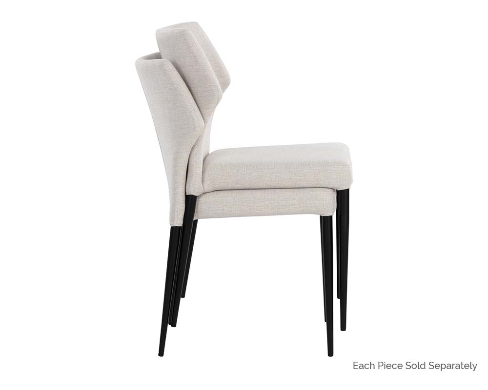 James Stackable Dining Chair - City Beige