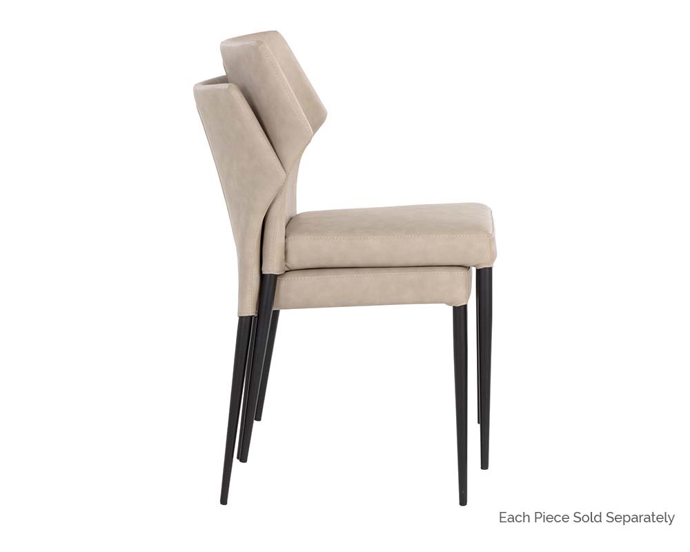 James Stackable Dining Chair - Bounce Stone