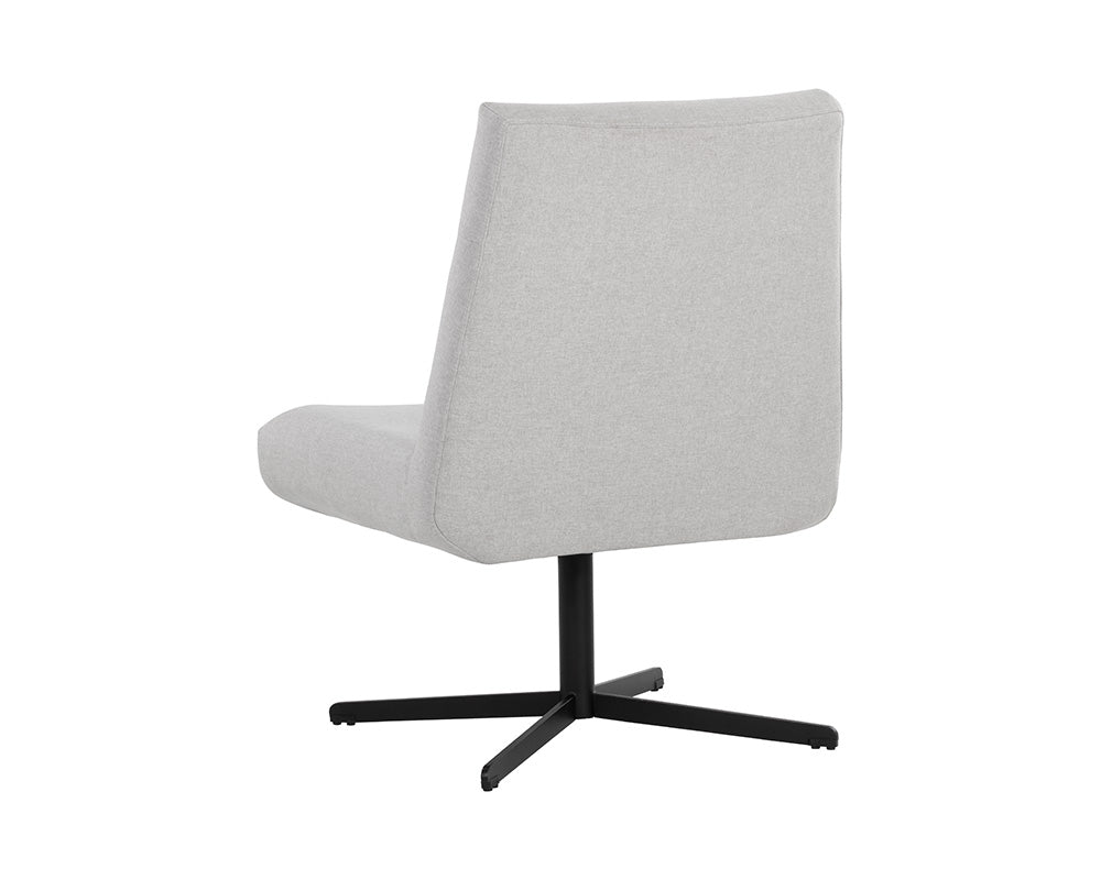 Karson Swivel Lounge Chair - Light Grey
