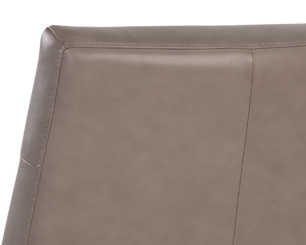 Karson Swivel Lounge Chair - Alpine Grey Leather