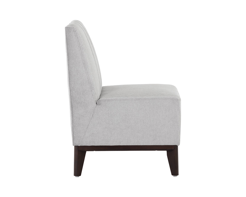 Kosovo Modular Banquette - Single Seat - Polo Club Stone