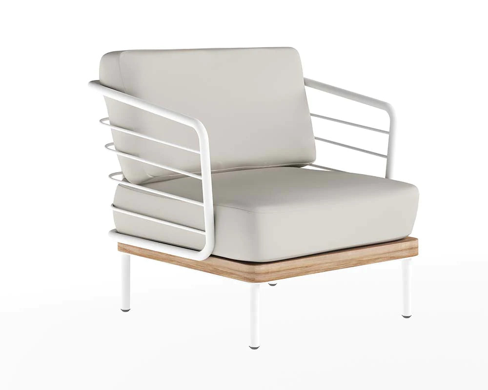 Leon Lounge Chair -  Palazzo Cream (Patio/Outdoor)
