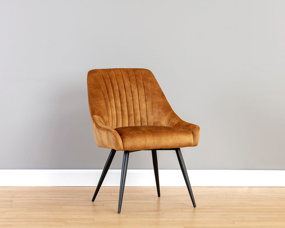 Chardon Dining Chair - Nono Tapenade Gold