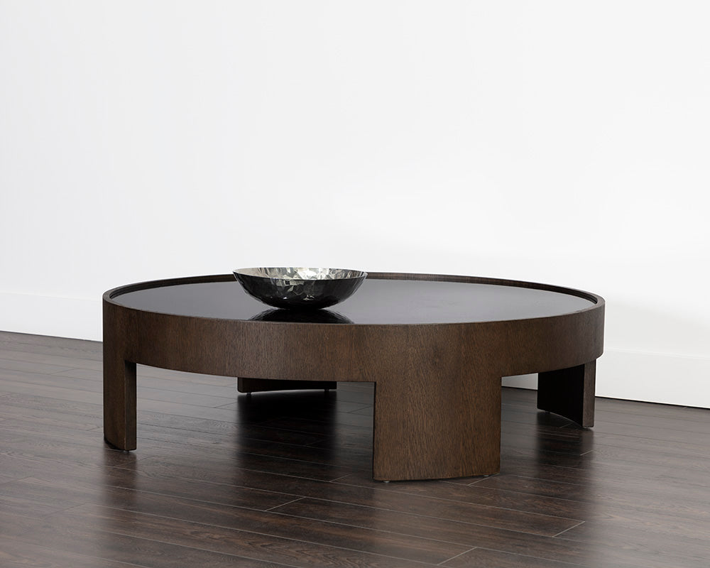 Brunetto Coffee Table - Large - Dark Brown