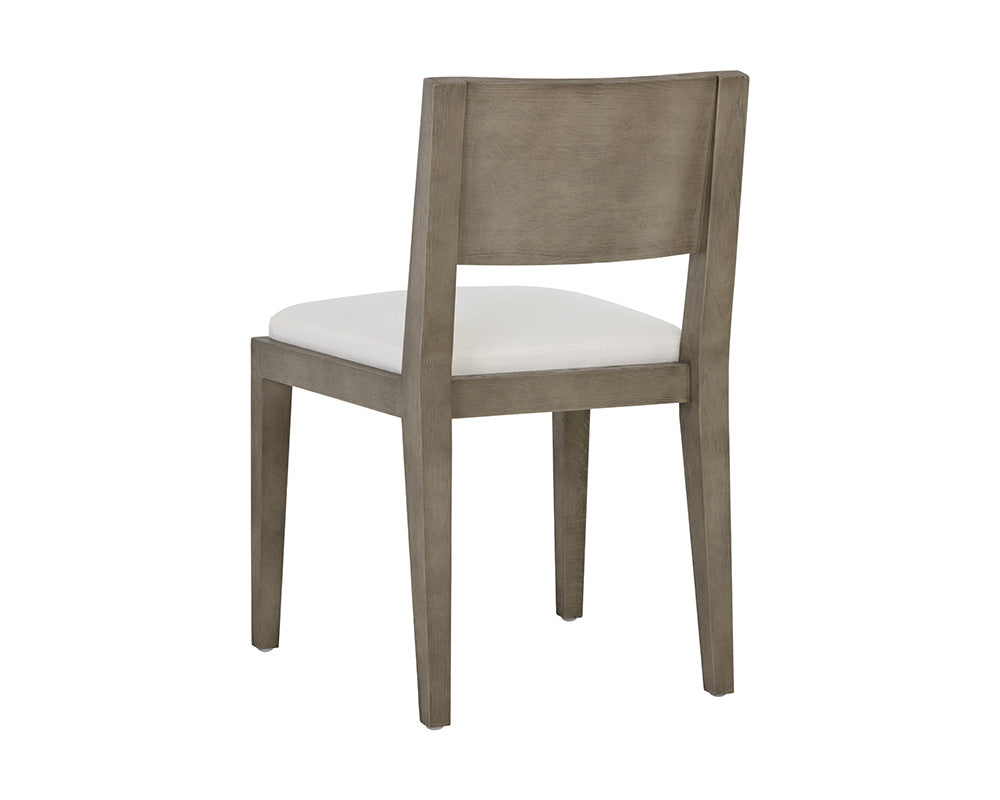 Francis Dining Chair - Ash Grey - Linoso Ivory