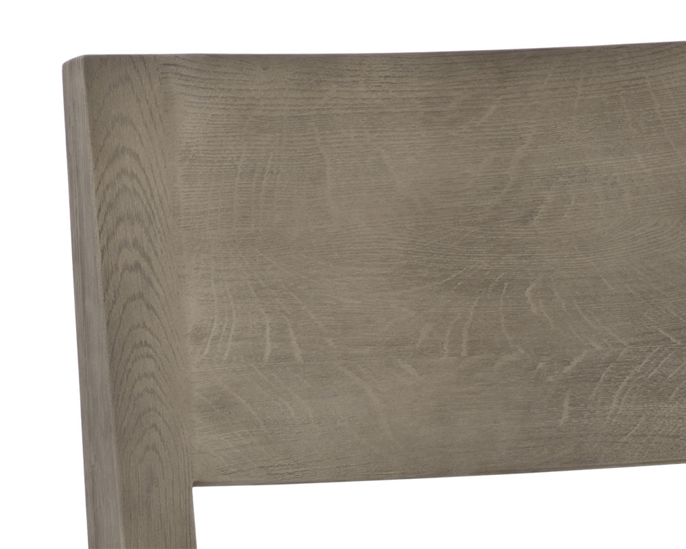 Francis Dining Chair - Ash Grey - Linoso Ivory