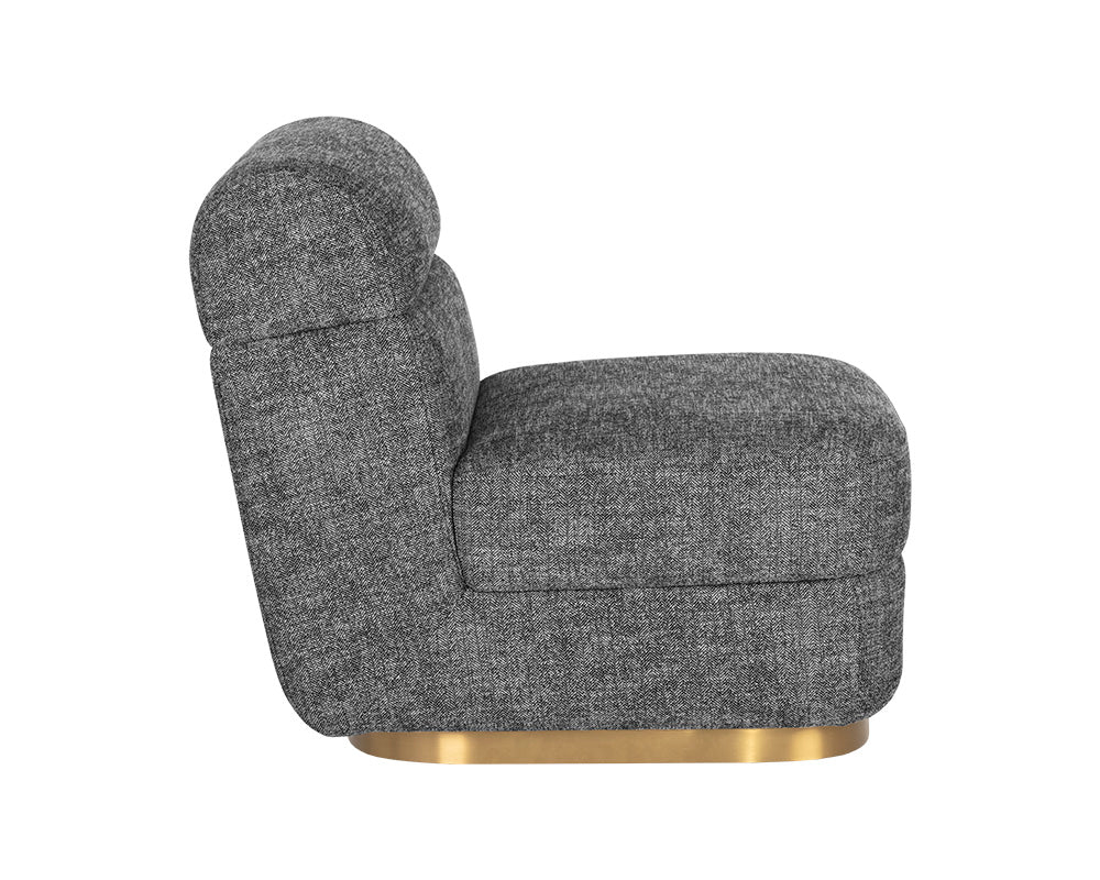 Florin Swivel Lounge Chair - Nash Zebra