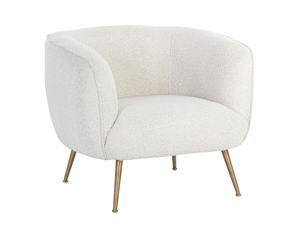 Amara Lounge Chair - Copenhagen White