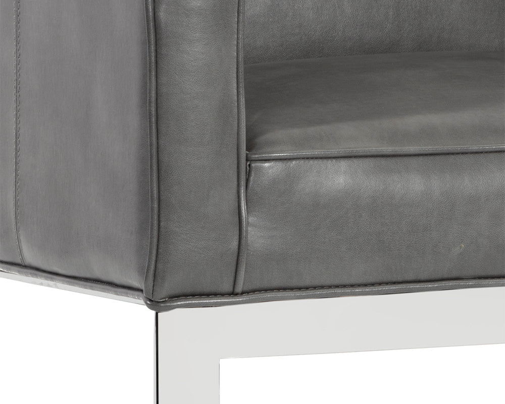Orest Lounge Chair - Cantina Magnetite