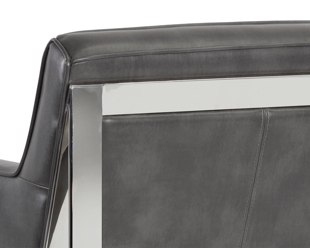 Orest Lounge Chair - Cantina Magnetite
