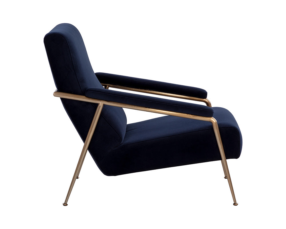 Tutti Lounge Chair - Abbington Navy