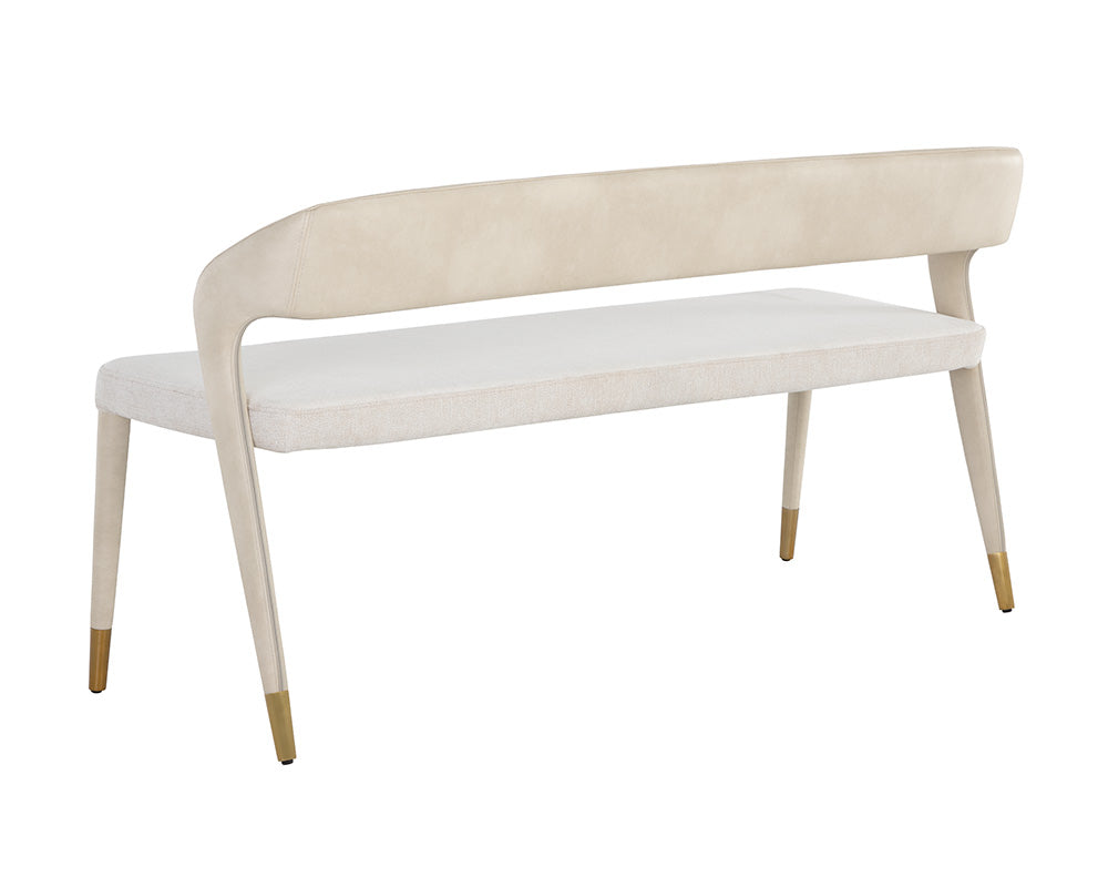 Madura Banquette - Polo Club Muslin / Bravo Cream