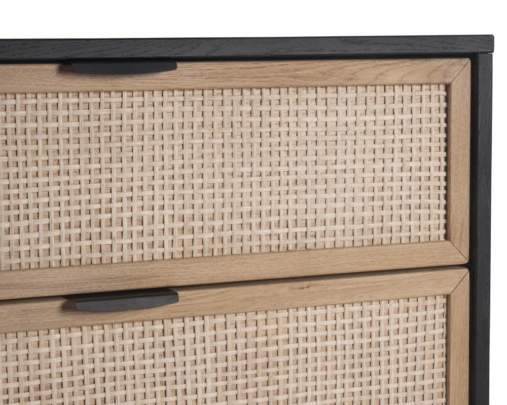 Avida Chest - Gold - Black/natural