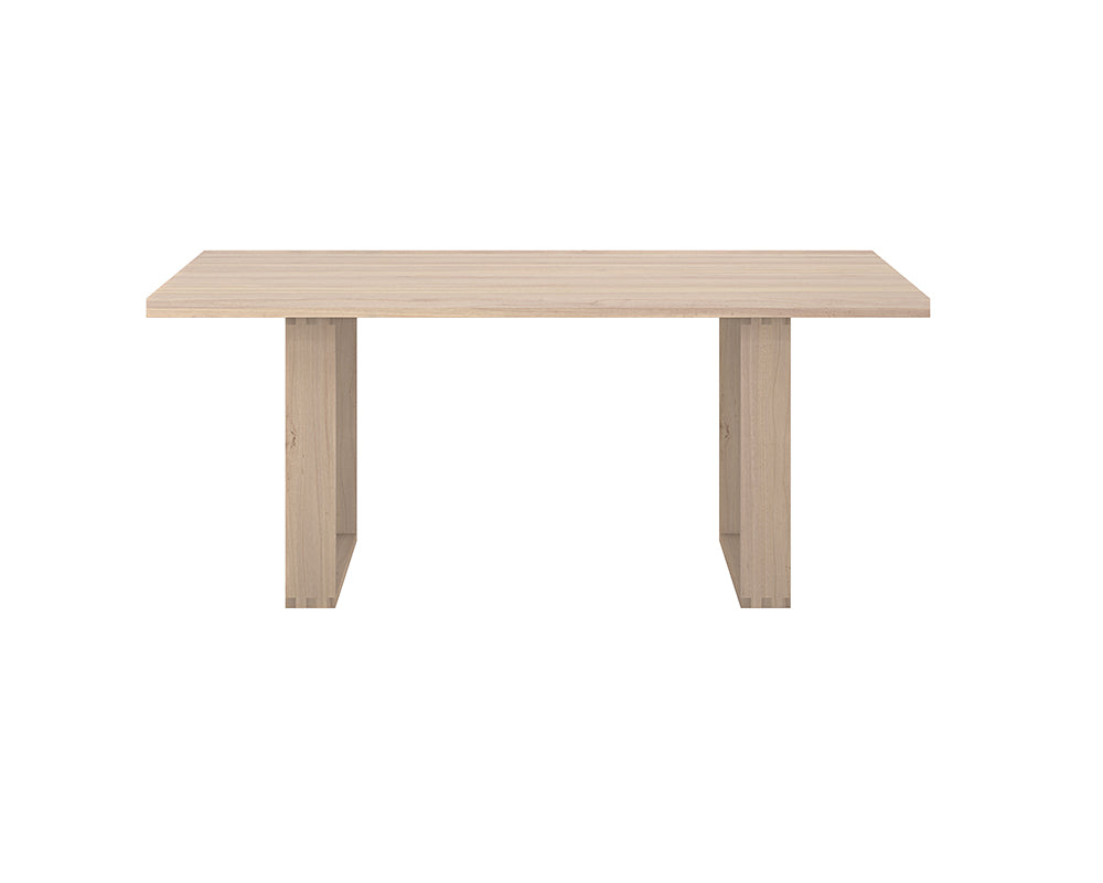 Thanus Dining Table - Light Oak - 72"