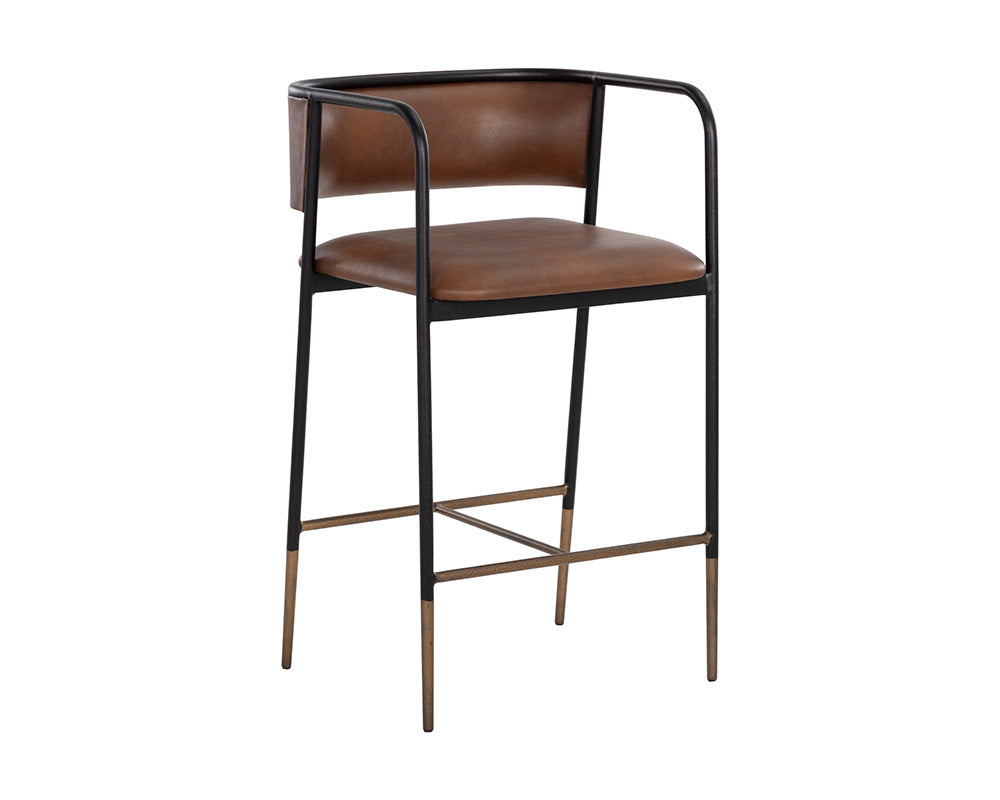 Brenan Counter Stool - Bravo Cognac