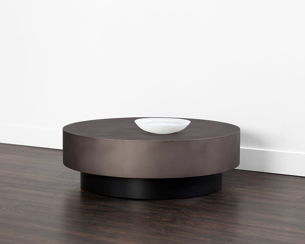 Bernaby Coffee Table - Gunmetal