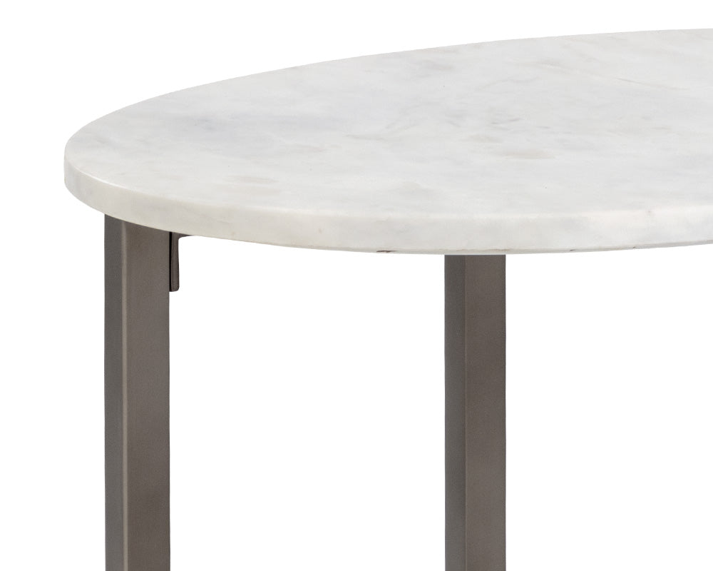 Kiara End Table - Oval