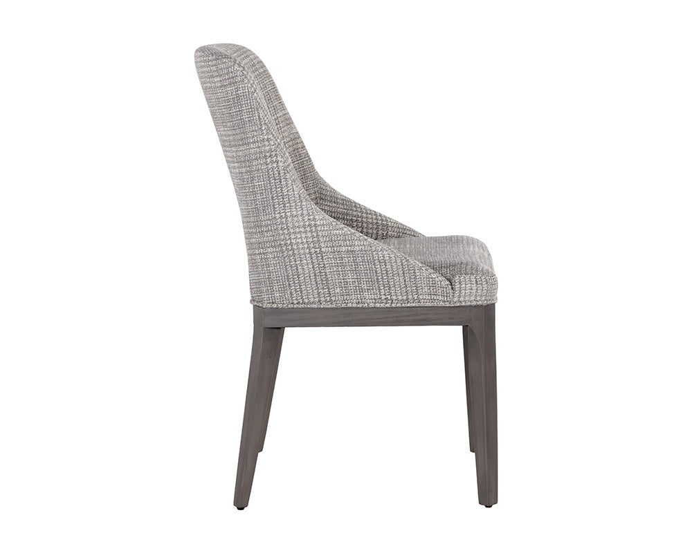 Estrada Dining Chair - Light Grey Oak - Naya Check Light Grey